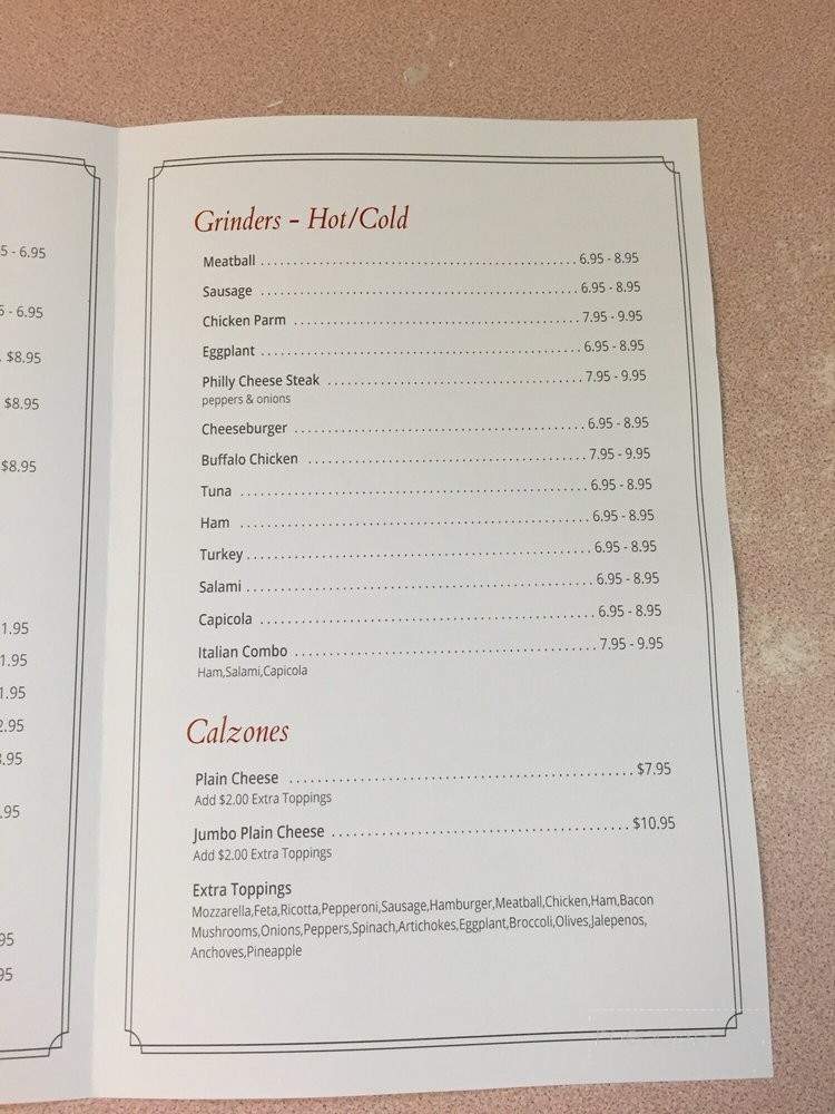 Tomatoe's Pizza and Sports Bar - East Windsor, CT menu_pic
