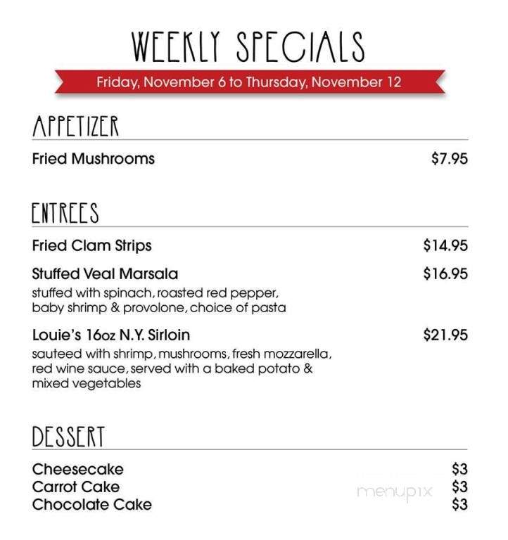 Haystack Pizza & Restaurant - Norfolk, CT menu_pic