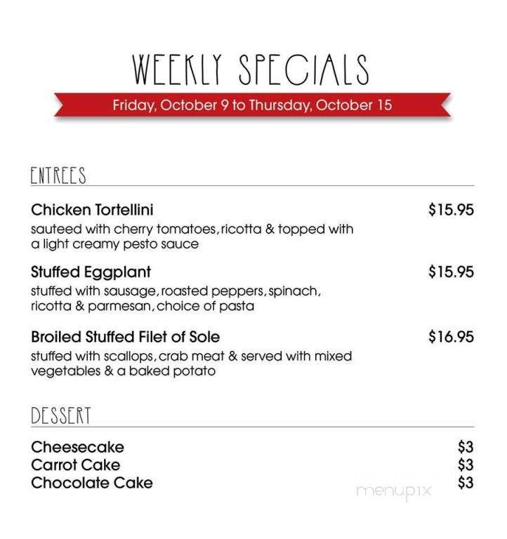 Haystack Pizza & Restaurant - Norfolk, CT menu_pic