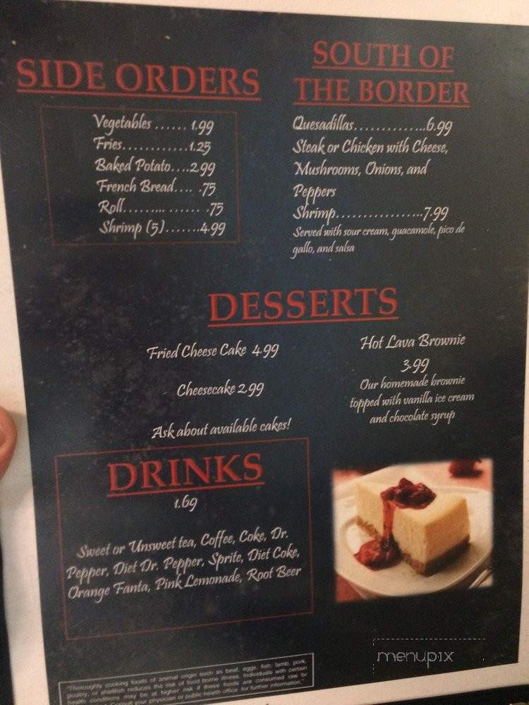 Banderas Steakhouse - El Dorado, AR menu_pic