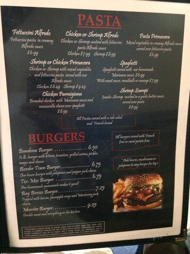 Banderas Steakhouse - El Dorado, AR menu_pic