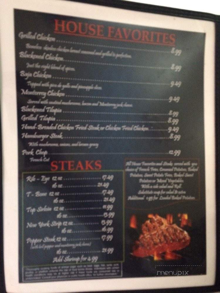 Banderas Steakhouse - El Dorado, AR menu_pic