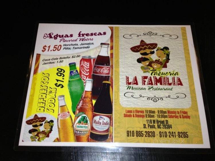 /251153950/Taqueria-La-Familia-St-Pauls-NC - St. Pauls, NC