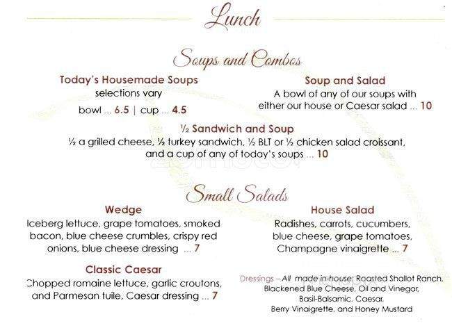 The Terrace Cafe - Durham, NC menu_pic