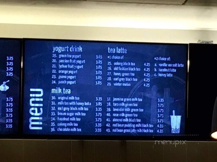 Ice N Tea - Concord, CA menu_pic