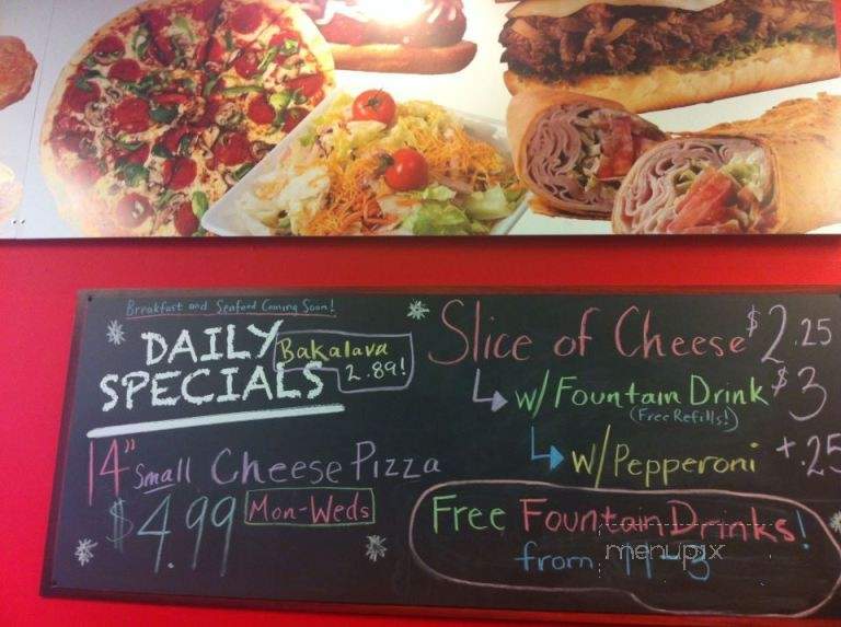 Pizza La Casa Di Konstantino's - Lowell, MA menu_pic