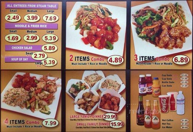 Frannie Express - Oakland, CA menu_pic