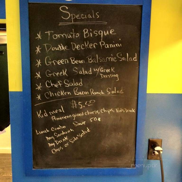 Crumbs Cafe & Bake Shoppe - Calais, ME menu_pic
