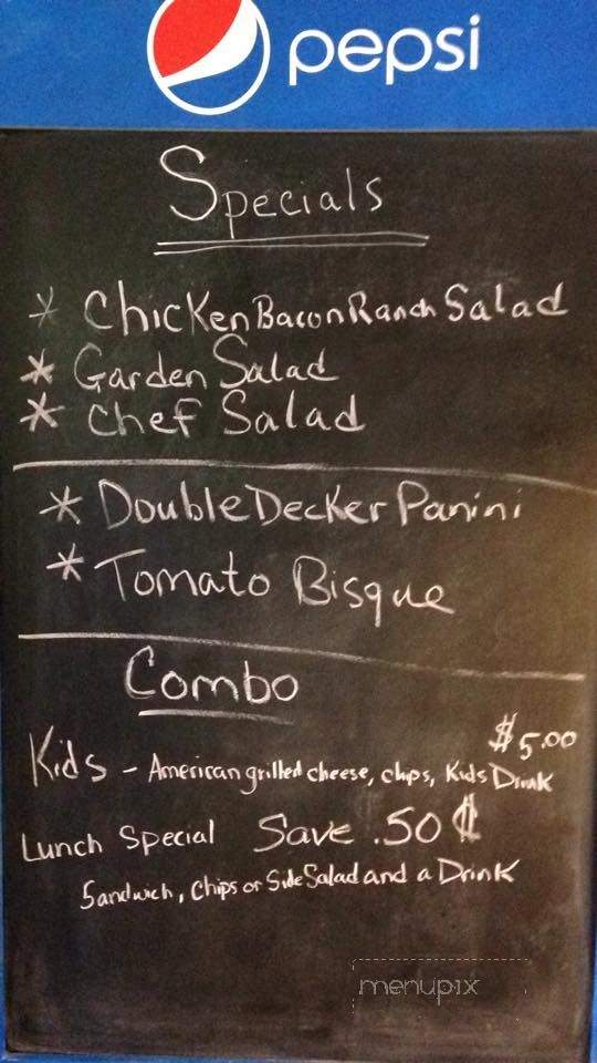 Crumbs Cafe & Bake Shoppe - Calais, ME menu_pic