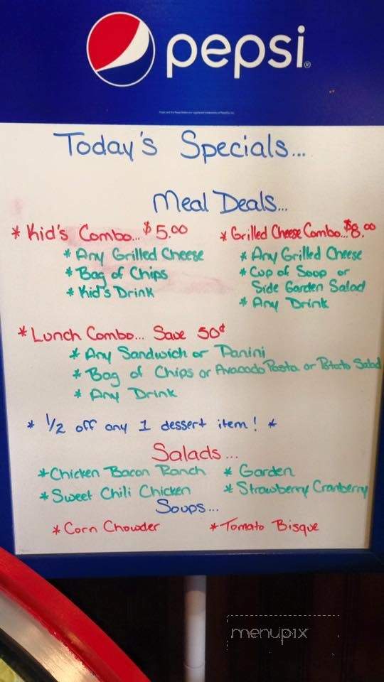 Crumbs Cafe & Bake Shoppe - Calais, ME menu_pic
