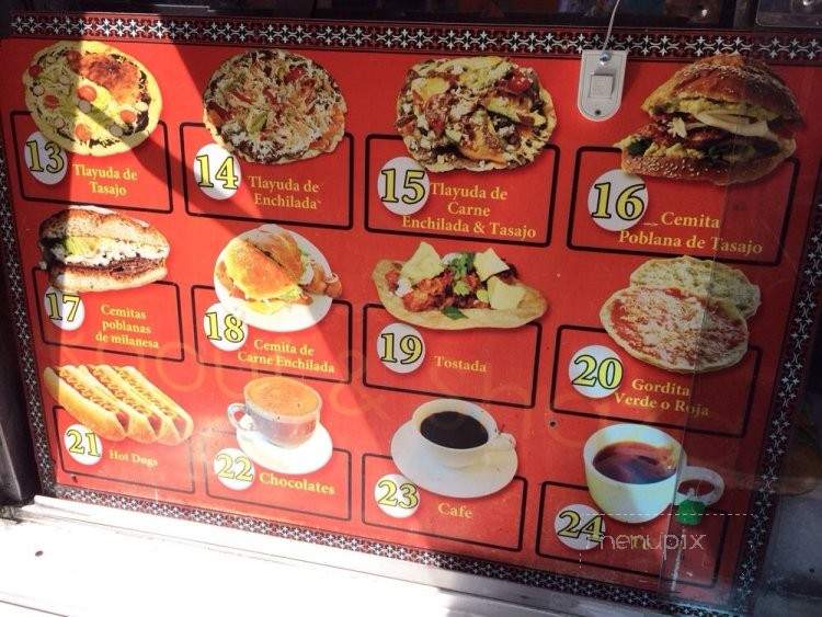Carmen's - Los Angeles, CA menu_pic