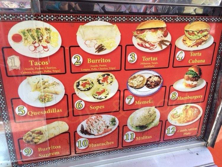 Carmen's - Los Angeles, CA menu_pic