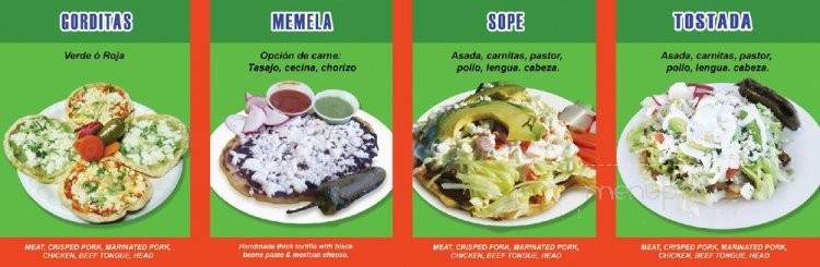 Carmen's - Los Angeles, CA menu_pic