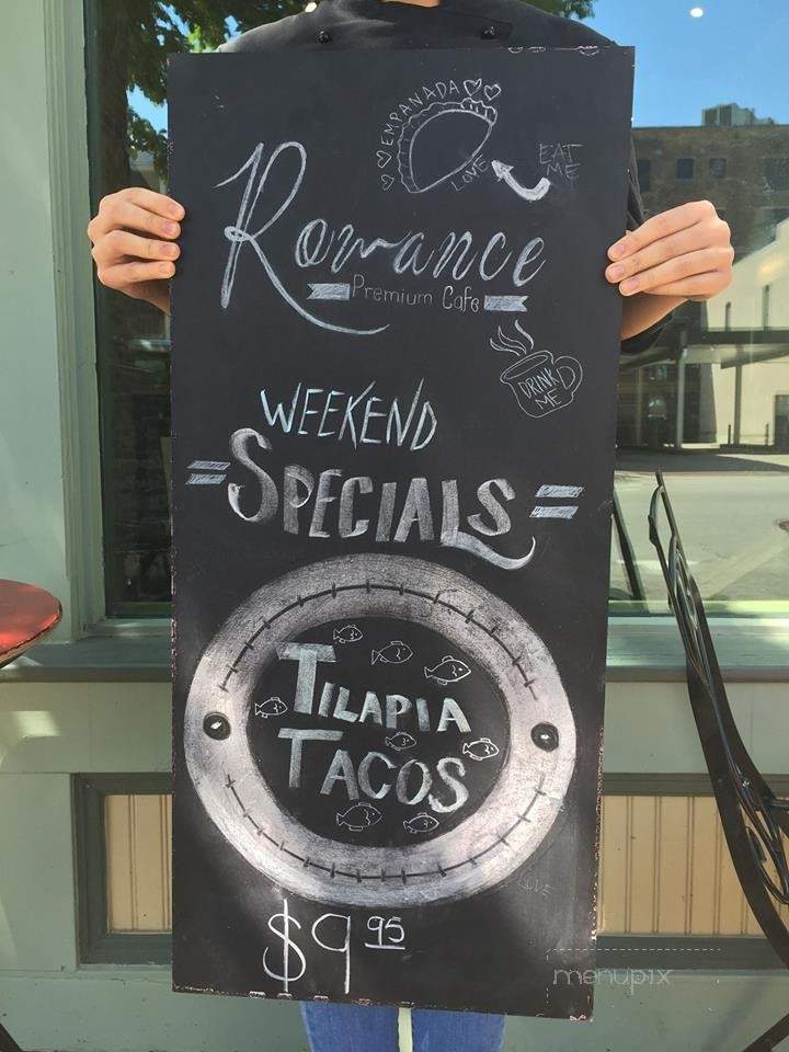 Romance Premium Cafe - Elgin, IL menu_pic