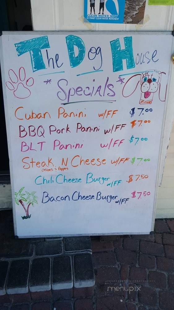 Dog House - Fort Myers Beach, FL menu_pic