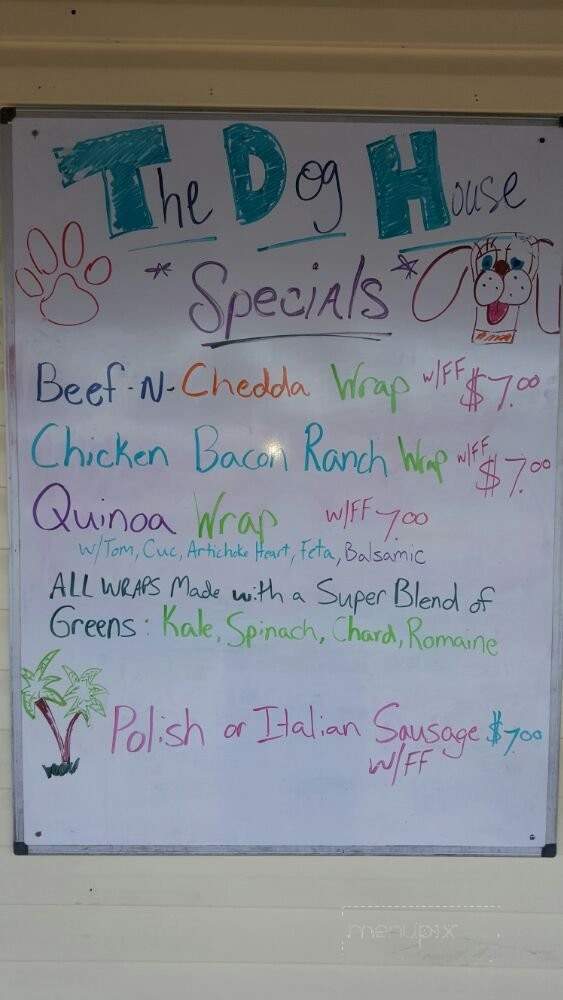 Dog House - Fort Myers Beach, FL menu_pic