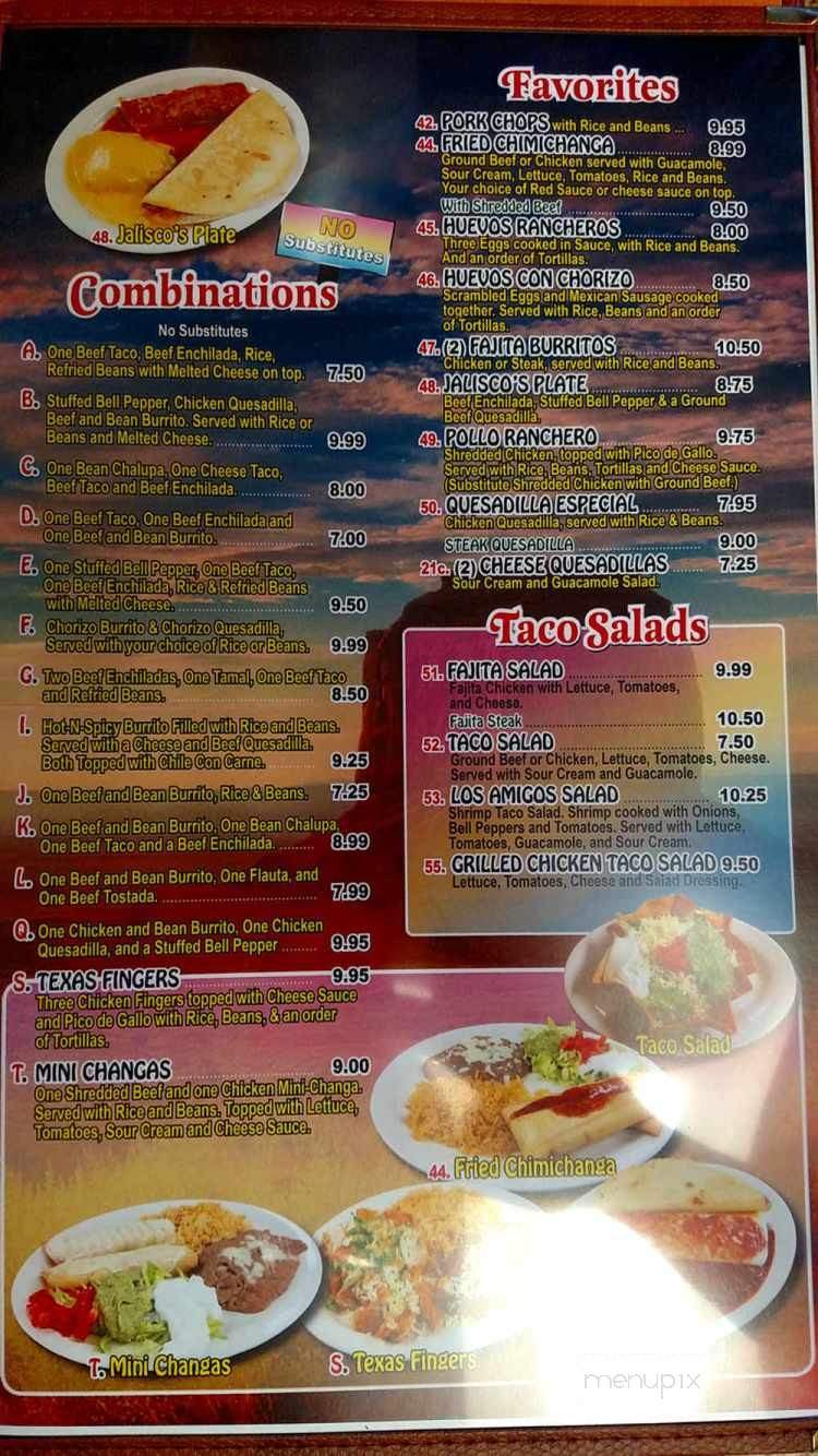 El Paisita Authentic Mexican Restaurant - Loxley, AL menu_pic