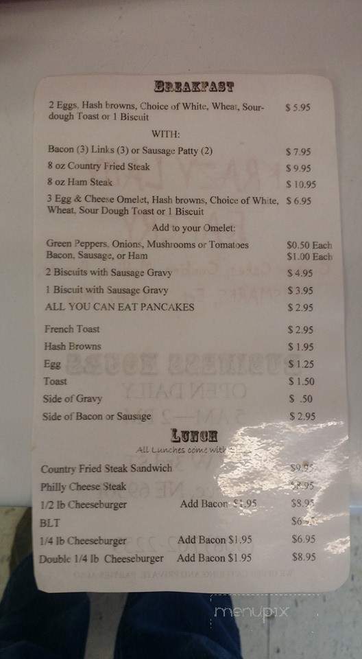 Krazy Lady Bakery - Alliance, NE menu_pic