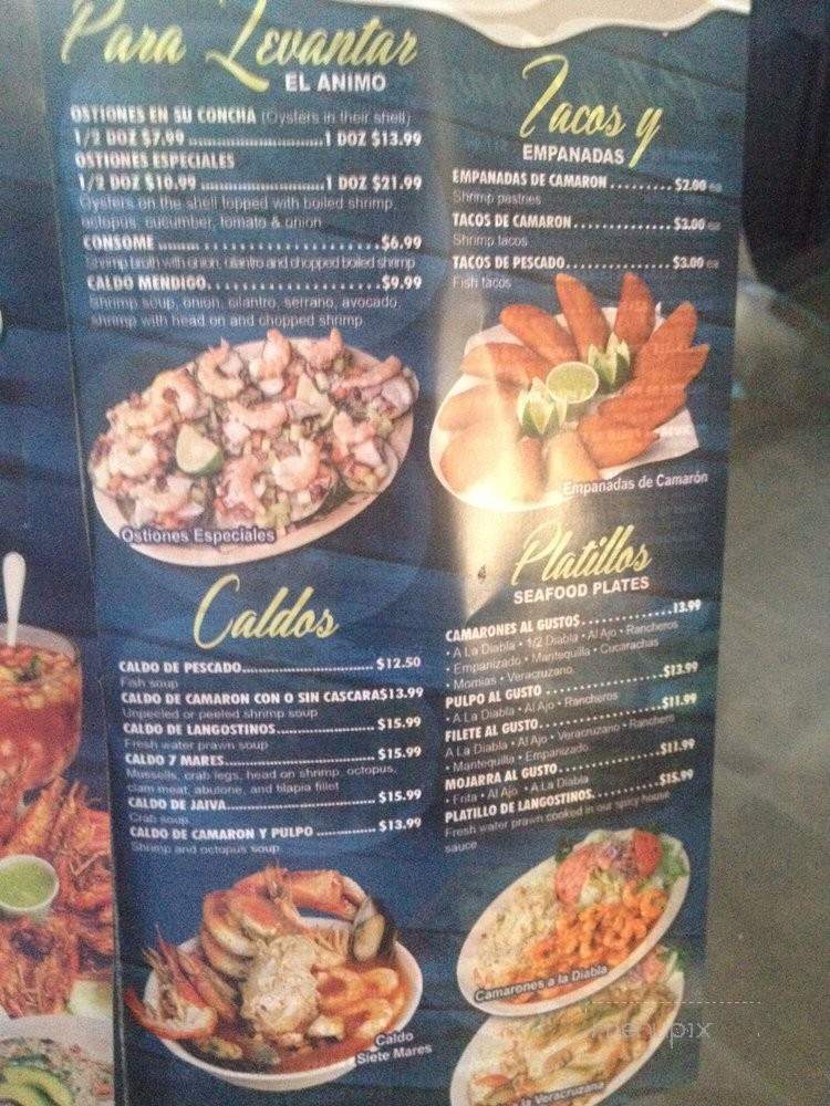 Mariscos Las Islas Marias - Compton, CA menu_pic
