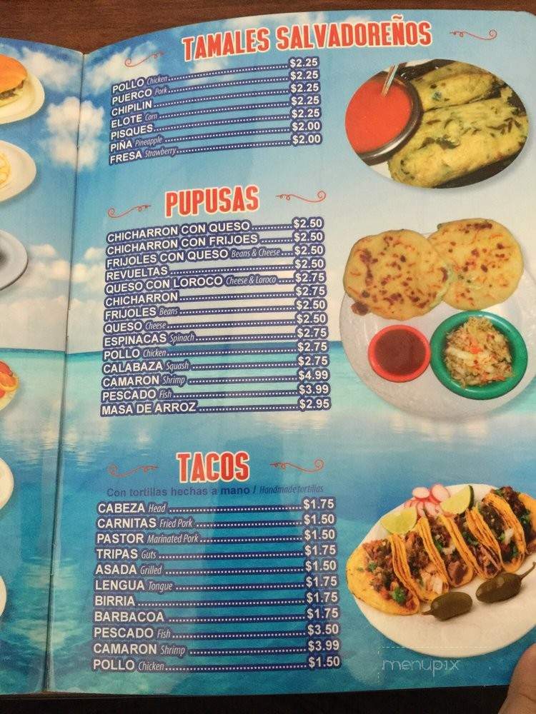 Restaurante Playa De Acapulco - Lynwood, CA menu_pic