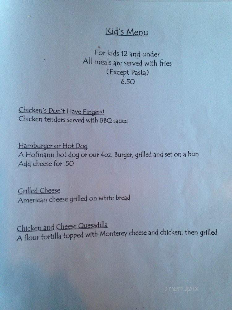 The Loft - Tully, NY menu_pic