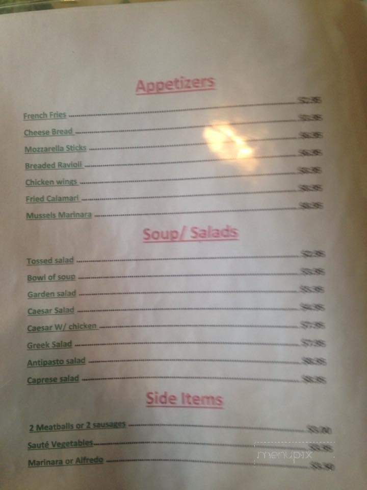 Michelangelo's - Palm Bay, FL menu_pic