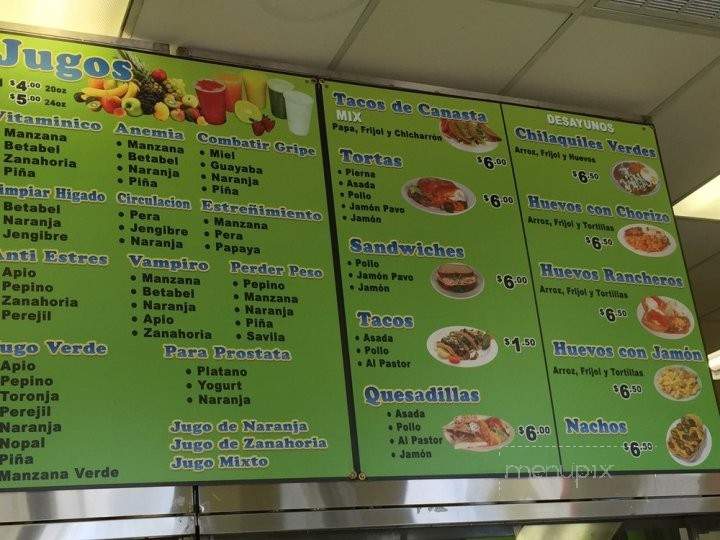 Taide's Bionicos - South Gate, CA menu_pic
