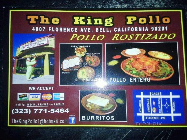 /250216310/The-King-Pollo-Bell-CA - Bell, CA