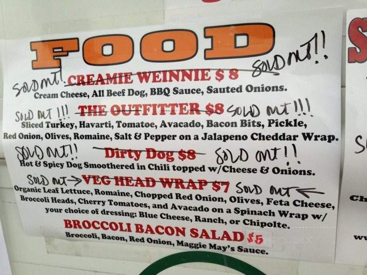Maggie May's Espresso & Outfitter - Sequim, WA menu_pic