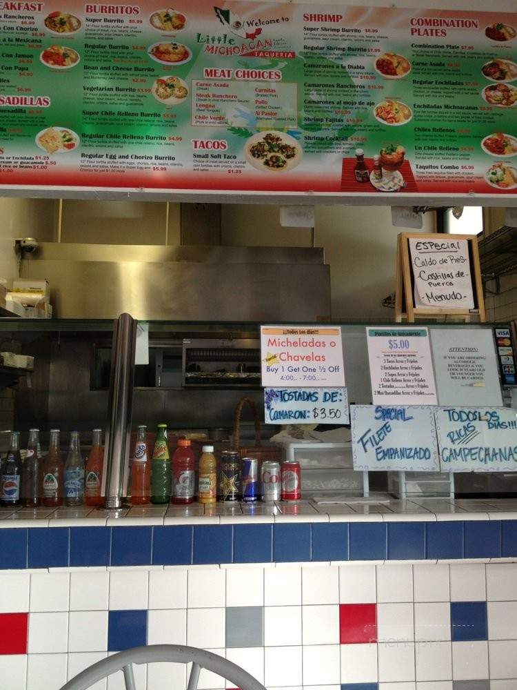 Michoacan Taqueria - San Jose, CA menu_pic