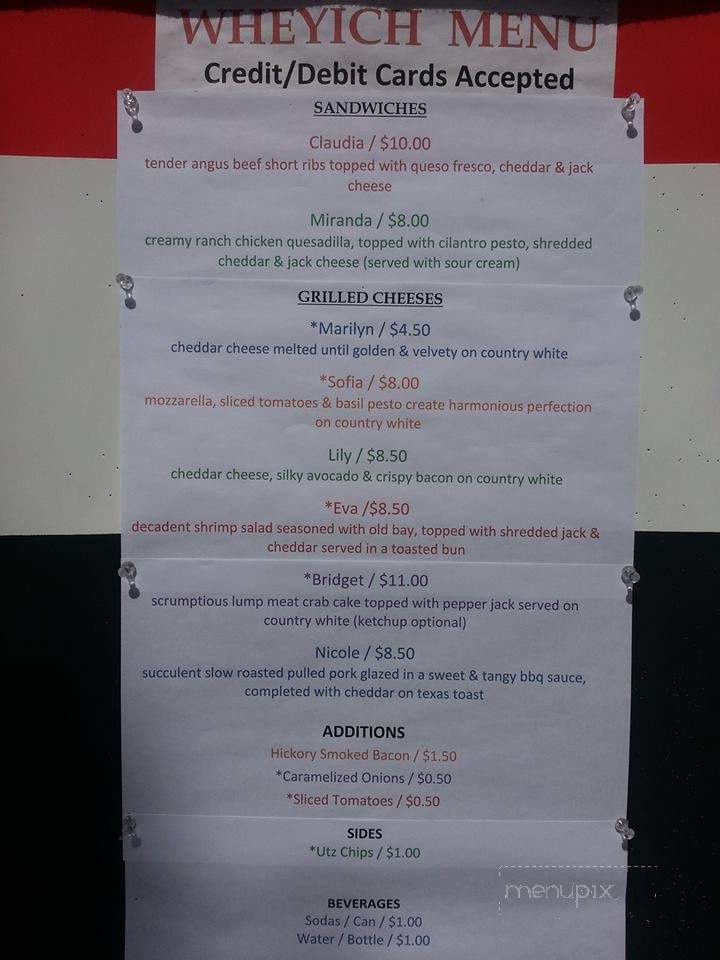 Sexy Vegie - Baltimore, MD menu_pic
