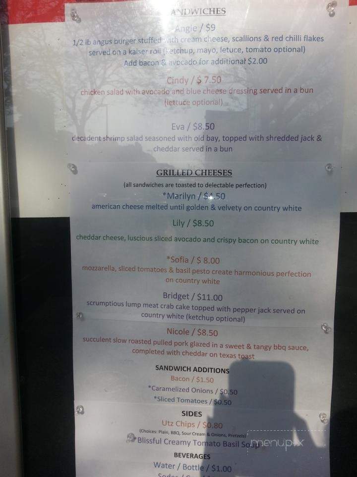 Sexy Vegie - Baltimore, MD menu_pic