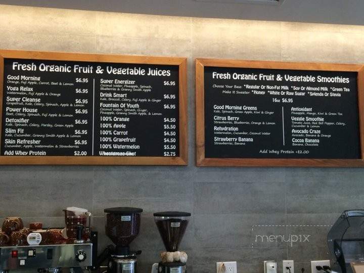 Caffe Central - San Francisco, CA menu_pic