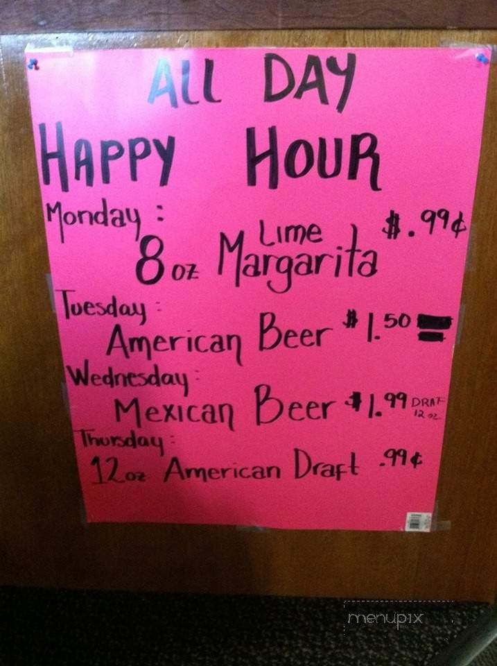 El Habanero Mexican - Clyde, OH menu_pic