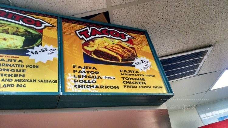 Taqueria Rosy - Dallas, TX menu_pic