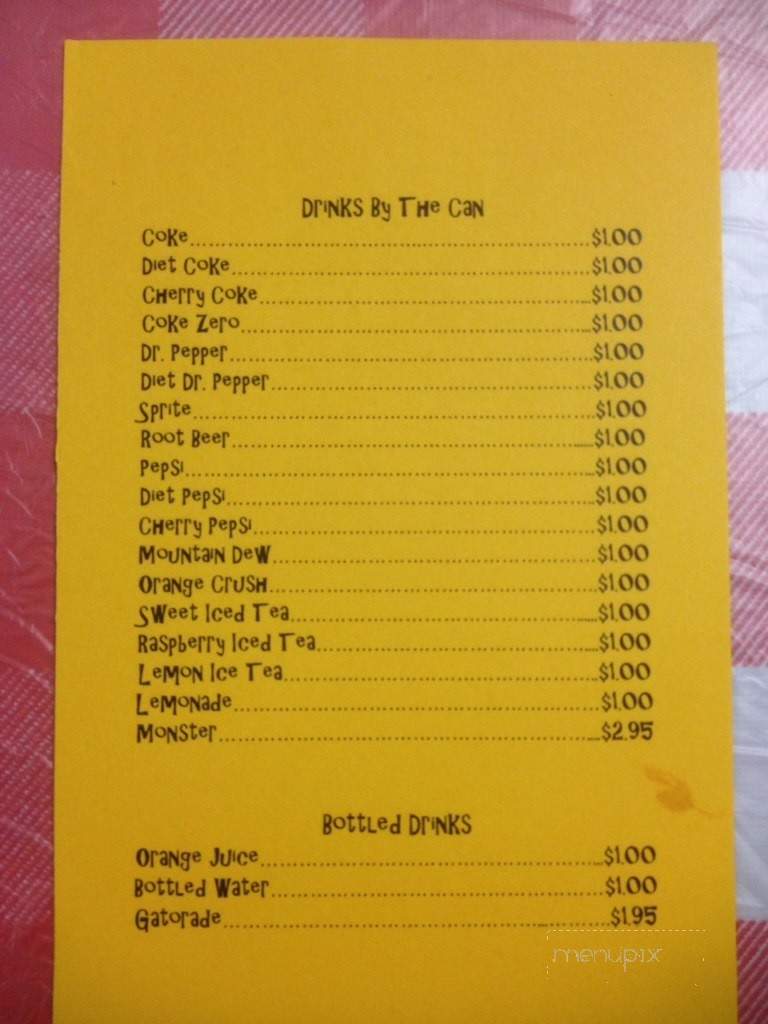 Down N Dirty Seafood Boil - Albuquerque, NM menu_pic