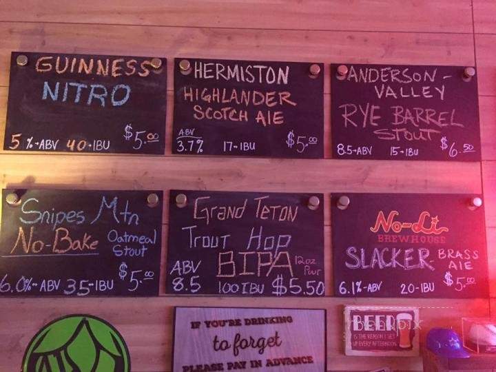 Wook's Craft & Cork - West Richland, WA menu_pic
