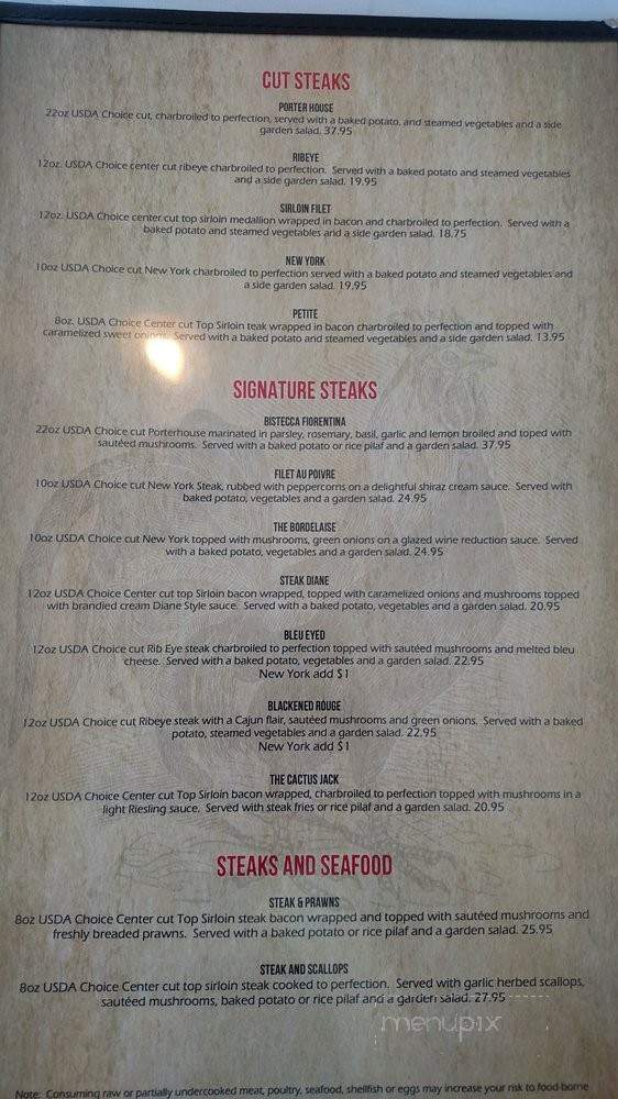 Red Rooster - Omak, WA menu_pic