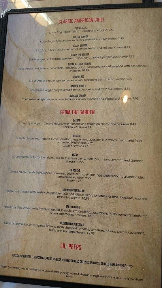 Red Rooster - Omak, WA menu_pic