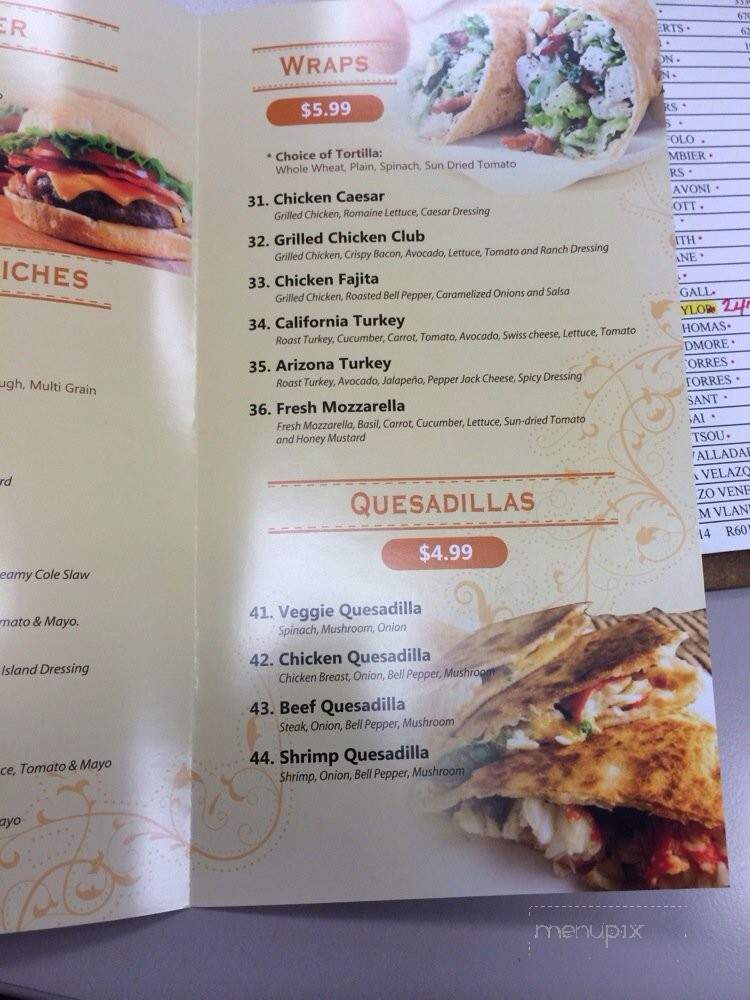 Cafe Momo - Norwalk, CA menu_pic