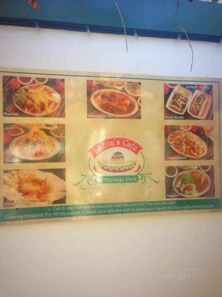 Lolita's Cafe - Santa Fe Springs, CA menu_pic