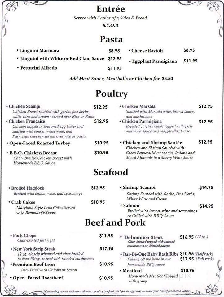 Tom's Country Kitchen - Mountainhome, PA menu_pic