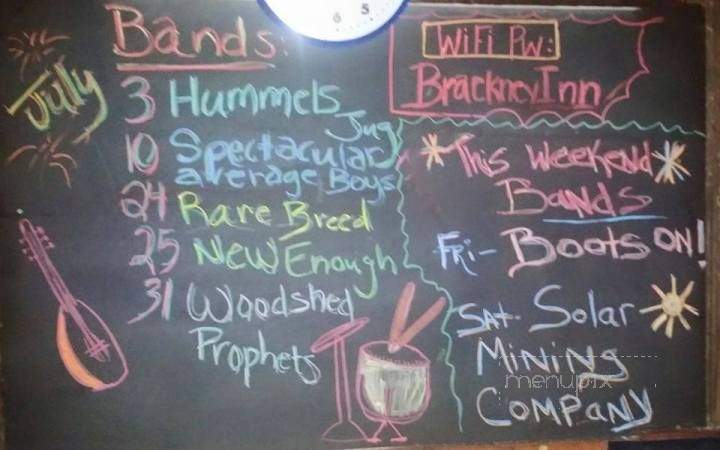 Brackney Inn - Brackney, PA menu_pic