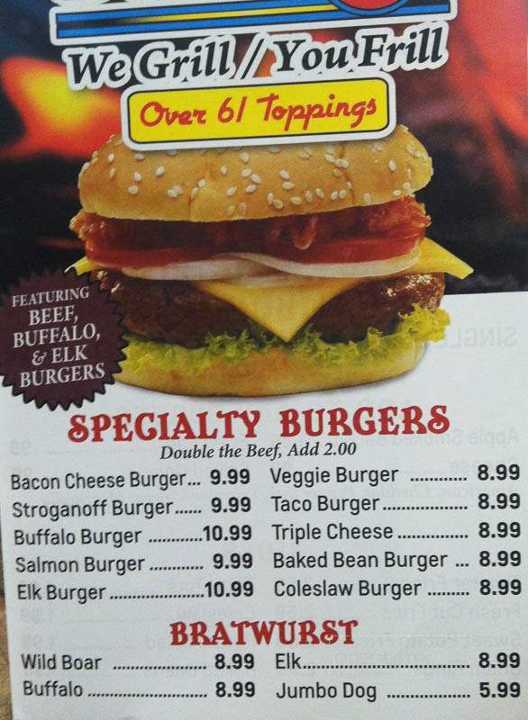 Brgr 61 - Keystone, SD menu_pic