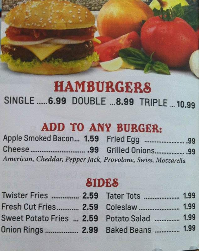 Brgr 61 - Keystone, SD menu_pic