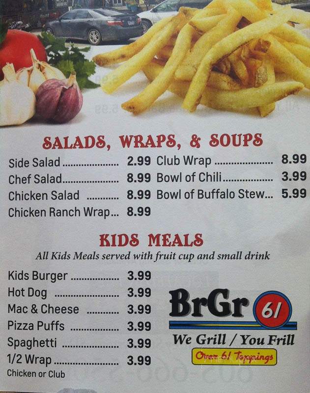 Brgr 61 - Keystone, SD menu_pic