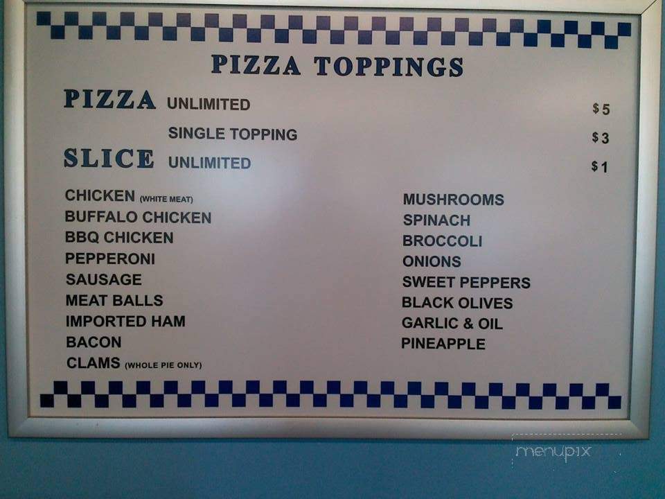 Udder Delight/Harvey Cedars Pizza Shack - Harvey Cedars, NJ menu_pic