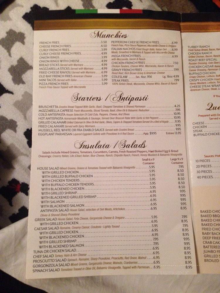 Bruno's Cafe - Upper Darby, PA menu_pic