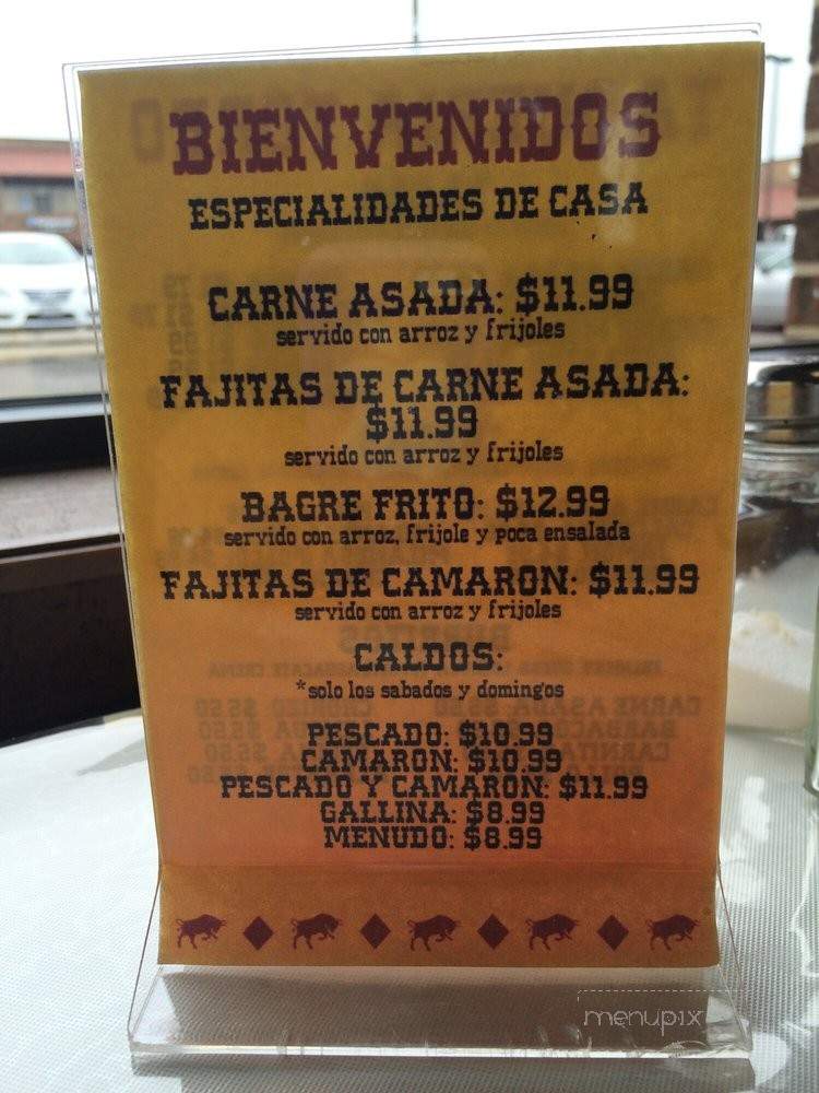 Taqueria EL Toreo - Bensenville, IL menu_pic