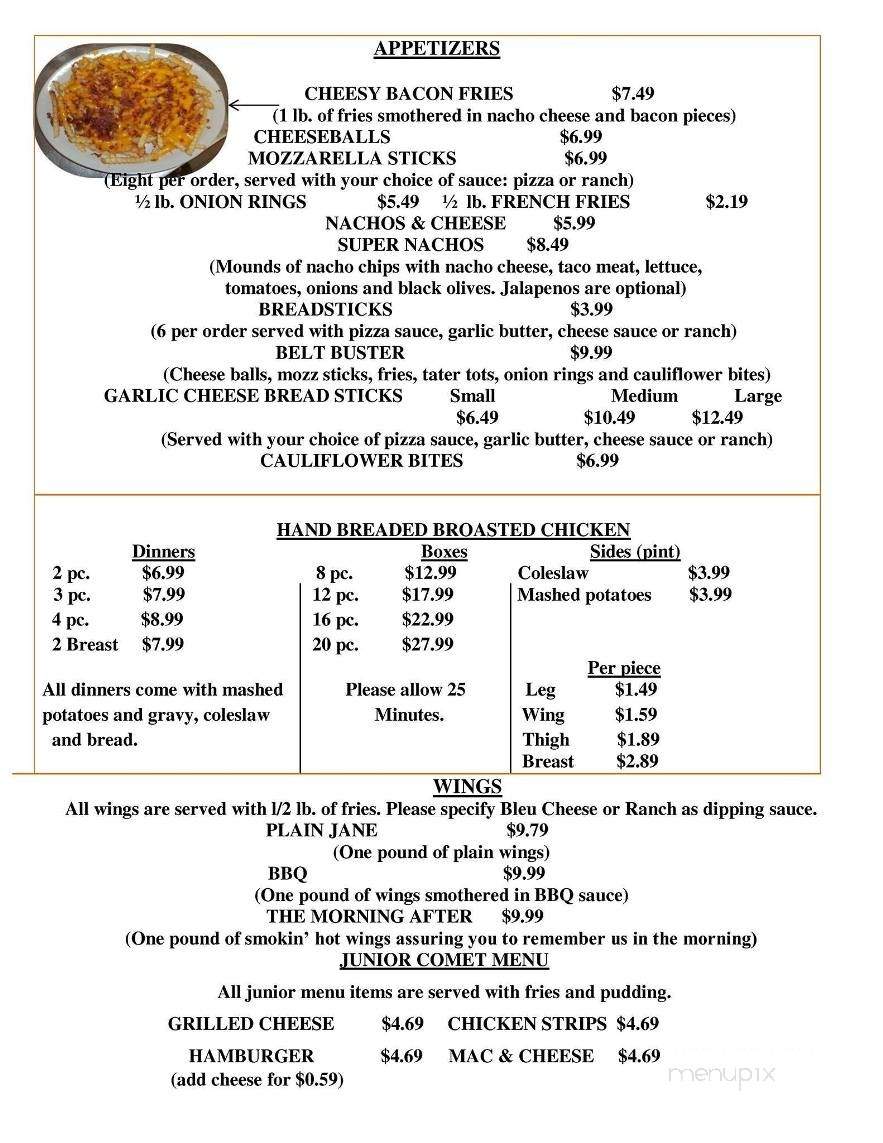 I Don't Care - Charles City, IA menu_pic
